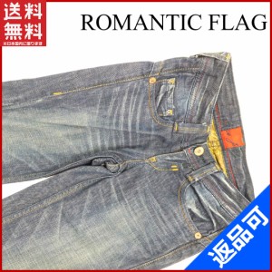 ロマンティックフラッグ ボトムス ROMANTIC FLAG ジーンズ  即納 【中古】 X2447
