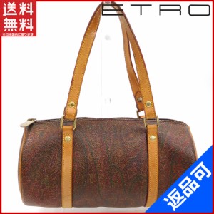 エトロ バッグ ETRO ハンドバッグ 丸型ハンドバッグ (激安・即納) 【中古】 X2820