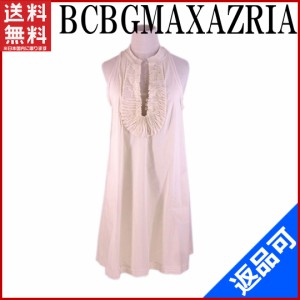 ビーシービージーマックスアズリア トップス BCBGMAXAZRIA ワンピース 裏地付き ノースリ良品 人気【中古】 X6954