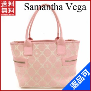 サマンサベガ バッグ Samantha Vega トートバッグ ワンショルダー ピンク 人気　良品 【中古】 X7206