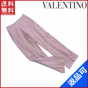 ヴァレンティノ ボトムス VALENTINO パンツ 裾フレアー ♯4サイズ ピンク 激安 人気 【中古】 X7387