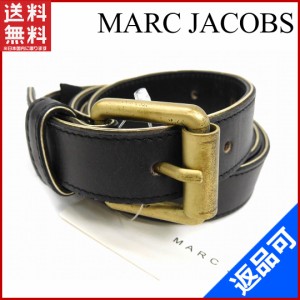 マークジェイコブス アパレル MARC JACOBS ベルト ファッションアイテム ♯M ダークブラウン×ゴールド 人気　良品 【中古】 X7776