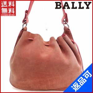 バリー バッグ BALLY トートバッグ ショルダーバッグ ピンク 良品 即納 【中古】 X8676