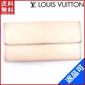 ルイヴィトン 財布 LOUIS VUITTON 長財布 二つ折り財布 ポルトフォイユ・サラ イヴォワール 良品 人気 【中古】 X8973