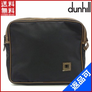 ダンヒル バッグ dunhill セカンドバッグ ポーチ ブラック 激安 即納 【中古】 X9351