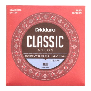 ダダリオ D’Addario EJ27H SV/Clear/Student/Hard クラシックギター弦