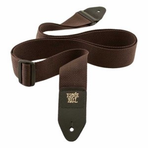 アーニーボール ERNIE BALL POLYPRO STRAPS 4052 Brown ギターストラップ