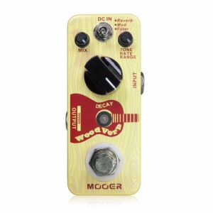 Mooer WoodVerb アコースティック用リバーブ ギターエフェクター