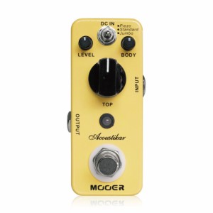 Mooer Acoustikar アコースティックシミュレーター エフェクター