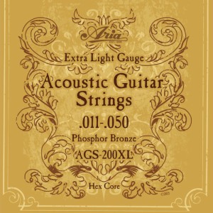 ARIA AGS-200XL アコースティックギター弦