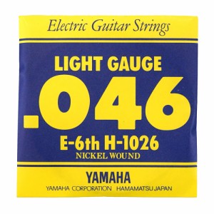 ヤマハ YAMAHA H1026 エレキギター用 バラ弦 6弦