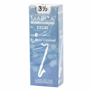 MARCA EXCEL バスクラリネット リード [3.1/2] 5枚入り