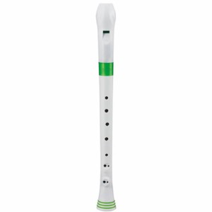 NUVO FGREGNJP Recorder White/Green ソプラノリコーダー ジャーマン式