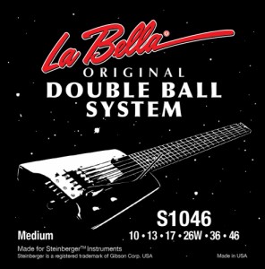 ラベラ 弦 1セット La Bella S1046 Regular Doble Ball System 10-46 エレキギター弦