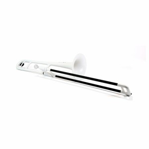 pInstruments PBONE PBONE1W White ピーボーン プラスチック製トロンボーン