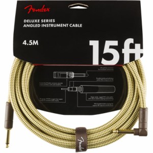 フェンダー Fender Deluxe Series Instrument Cables SL 15’ Tweed ギターケーブル