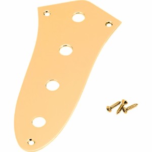 フェンダー Fender Jazz Bass Control Plate 4-Hole Gold コントロールプレート