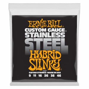 アーニーボール ERNIE BALL 2247 Hybrid Slinky Stainless Steel Wound 9-46 Gauge エレキギター弦