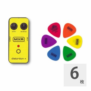 JIM DUNLOP MXRPT01 Distortion+ Yellow ギターピック ピックケース付 6枚入り