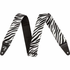 フェンダー Fender Wild Zebra Print Strap 2” ギターストラップ