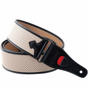 RightOn! STRAPS MONTE-CARLO Vintage White ギター・ベース用ストラップ