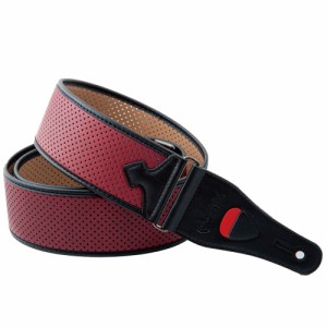 RightOn! STRAPS MONTE-CARLO Red ギター・ベース用ストラップ