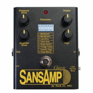 TECH21 SA1 SansAmp Classic プリアンプ エフェクター