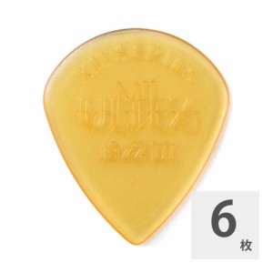 JIM DUNLOP Ultex Jazz III XL 1.38mm ギターピック×6枚入り