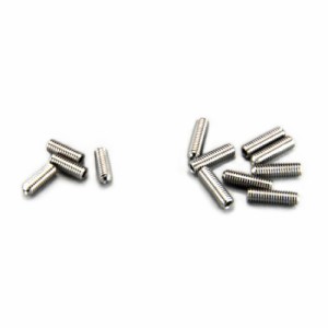 Montreux Saddle height screw set metric Stainless 12 No.9251 弦高調整用イモネジ