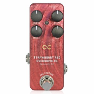 ワンコントロール One Control Strawberry Red Overdrive RC オーバードライブ ギターエフェクター