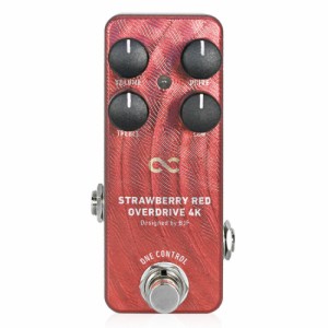 ワンコントロール One Control Strawberry Red Overdrive 4K オーバードライブ ギターエフェクター