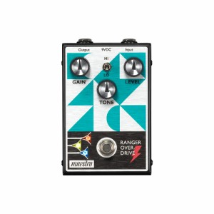 Maestro Ranger Overdrive オーバードライブ ギターエフェクター マエストロ 6インチパッチケーブル 2本セット付き