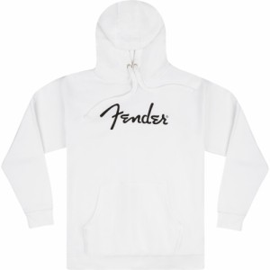 Fender フェンダー Spaghetti Logo Hoodie OLYMPIC WHITE Mサイズ フーディー パーカー 長袖 オリンピックホワイト