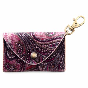 RightOn! STRAPS BIG PICK POUCH PAISLEY Burgundy マルチポーチ