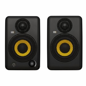 KRK SYSTEMS GoAux 3 モニタースピーカー ペア キャリングバック付き 角度調整可能スタンド付き