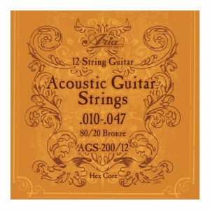 ARIA アリア AGS-200/12 12弦アコースティックギター弦