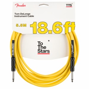 Fender フェンダー Tom DeLonge To The Stars Instrument Cable Graffiti Yellow 5m ギターケーブル ギターシールド