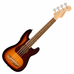 Fender フェンダー Fullerton Precision Bass Uke Walnut Fingerboard べっ甲柄 Pickguard エレクトリックベースウクレレ