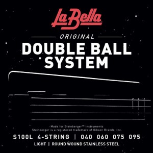 ラベラ 弦 1セット La Bella S-100L Light Doble Ball Bass 40-95 ダブルボールエンド エレキベース弦