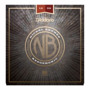 D’Addario ダダリオ NB1656 Nickel Bronze Acoustic Guitar Strings Resophonic アコースティックギター弦