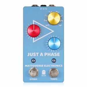 Mattoverse Electronics マットバースエレクトロニクス Just A Phase Blue フェイザー ギターエフェクター