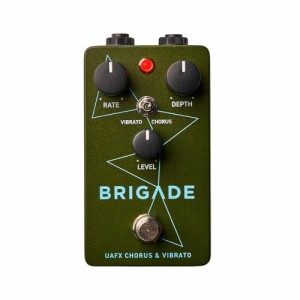 Universal Audio ユニバーサルオーディオ UAFX Brigade Chorus ＆ Vibrato コーラス ビブラート ギターエフェクター