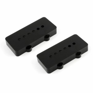 ALLPARTS オールパーツ PC-6400-023 Black Pickup Covers For Jazzmaster ジャズマスター用ピックアップカバー 2個セット