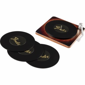 Fender フェンダー Sunburst Turntable Coaster Set コースター 6枚セット