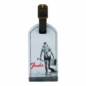 Fender フェンダー Vintage Ad Luggage Tag Scuba Diver ラゲッジタグ