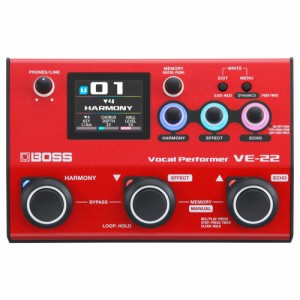 BOSS ボス VE-22 Vocal Performer ボーカルエフェクター