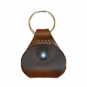 Perri’s ペリーズ FBPH-7139 TAN Baseball Leather Pick Keychains ピックホルダー ピックケース キーリング付き