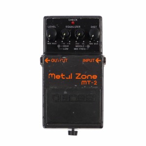 【中古】 メタルゾーン エフェクター BOSS MT-2 Metal Zone ボス ギターエフェクター