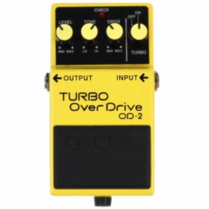 【中古】ターボオーバードライブ エフェクター BOSS OD-2 TURBO OverDrive ボス ギターエフェクター