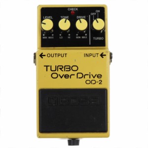 【中古】ターボオーバードライブ エフェクター BOSS OD-2 TURBO OverDrive ボス ギターエフェクター